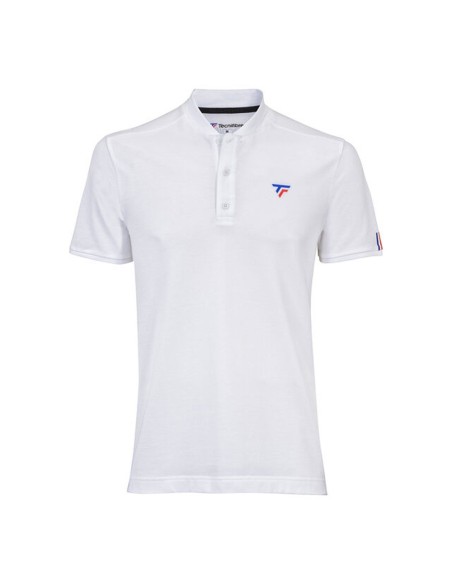 Polo Tecnifibre Piqué Bianco |TECNIFIBRE |Abbigliamento da padel TECNIFIBRE
