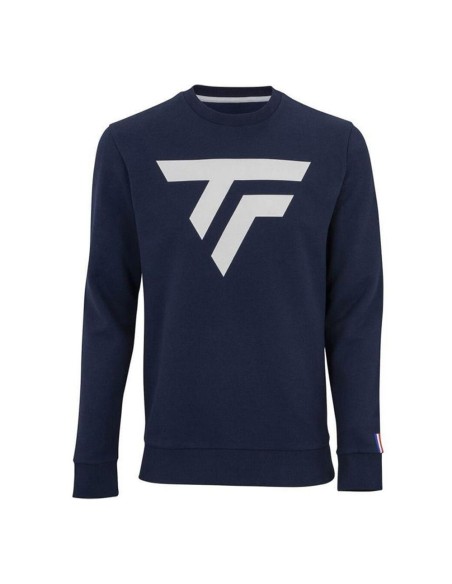 Felpa Tecnifibre Fleece Blu Marino |TECNIFIBRE |Abbigliamento da padel TECNIFIBRE