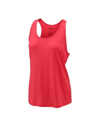 T-Shirt Wilson Condition Tank Coral Femme |WILSON |Vêtements de padel Wilson