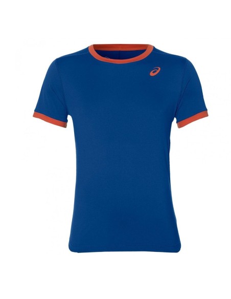 Maglietta Asics Club SS Top 2041a037 401 |ASICS |Abbigliamento da padel ASICS