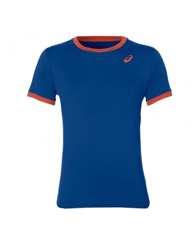 Maglietta Asics Club SS Top 2041a037 401 |ASICS |Abbigliamento da padel ASICS