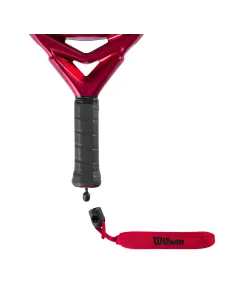 Cord Wilson Wrist Cord Comfort Cuff Red |WILSON |Padel accessories