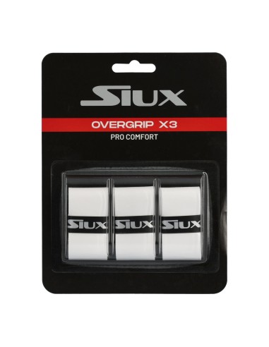 Overgrip Siux Pro Comfort X3 Blanco |SIUX |Overgrips