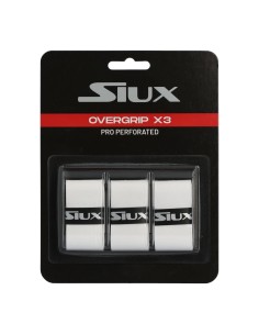 Overgrip Siux Pro Perforated X3 White |SIUX |Overgrips