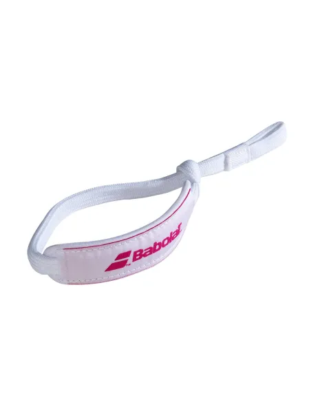 Cordón Babolat Wrist Strap Pad Blanco |BABOLAT |Accesorios de pádel