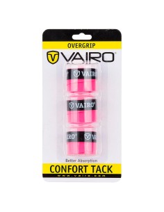 Blister 3 Overgrips Vairo Confort Tack Rosa |VAIRO |Overgrip