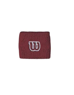 Muñequera Wilson Roja Con Logo |WILSON |Muñequeras