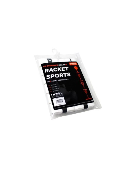 Pack De 12 Surgrips Nox Pro Blanc |NOX |Accessoires de pagaie