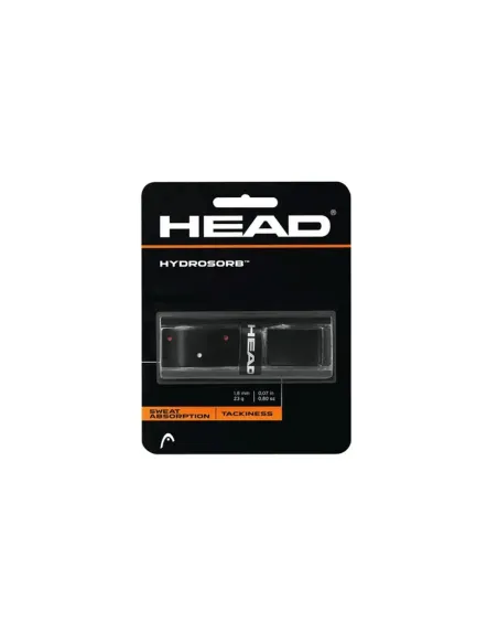 Grip Head Hydrosorb Black |HEAD |Overgrips