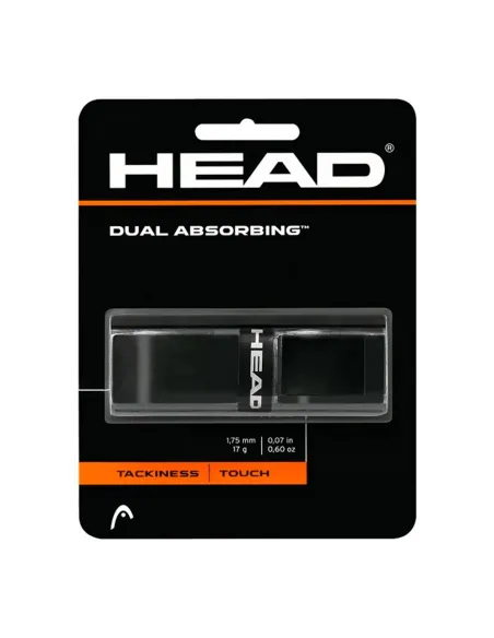 Grip Head Dual Absorbing Preto |HEAD |Acessórios de padel