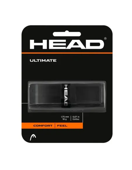 Overgrip Head Ultimate Negro |HEAD |Accesorios de pádel Overgrip Head Ultimate Negro |HEAD |Accesorios de pádel