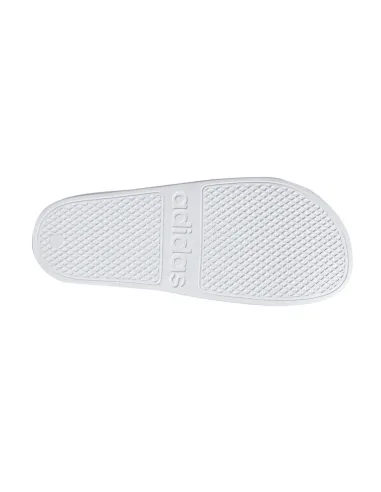 Chinelos Adidas Adilette Aqua Branco Preto Unissex |ADIDAS |Sapatilhas de padel