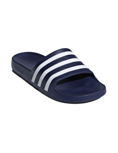 Chanclas Adidas Adilette Aqua Azul Marino Blanco Unisex |ADIDAS |Accesorios de pádel