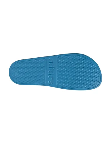 Claquette Tshirt Adidas Adilette Aqua Bleu Blanc Unisexe |ADIDAS |Chaussures de padel