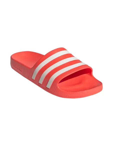 Claquette Tshirt Adidas Adilette Aqua Rouge Blanc Unisexe Gz5235 |ADIDAS |Accessoires de padel Claquette Tshirt Adidas Adilette Aqua Rouge Blanc Unisexe Gz5235 |ADIDAS |Accessoires de padel
