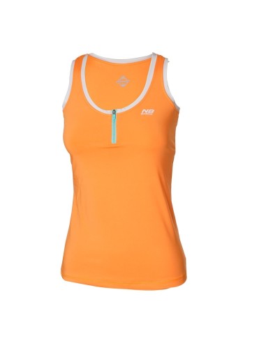 Enebe Camiseta Tirantes Mujer Sunset Naranja |ENEBE |Vêtements de padel