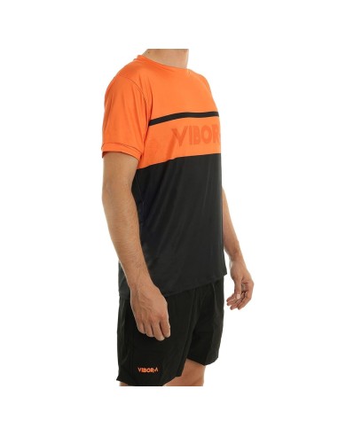Camiseta Vibor-A Advanced Pro Marino Amarillo |VIBOR-A |Ropa pádel VIBOR-A