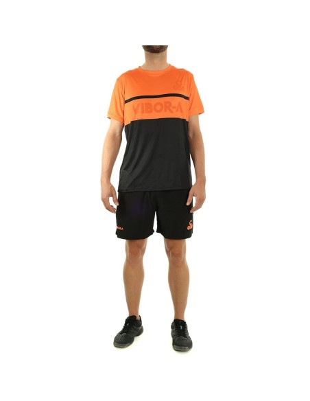 T-Shirt Vibor-A Advanced Pro Navy Yellow |VIBOR-A |VIBOR-A padel clothing T-Shirt Vibor-A Advanced Pro Navy Yellow |VIBOR-A |VIBOR-A padel clothing