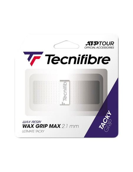 Grip Tecnifibre Wax Max Branco |TECNIFIBRE |Acessórios de padel