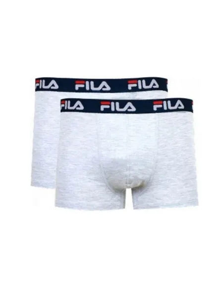 Pack 2 Boxer Fila Branco Preto |FILA |Roupa de padel