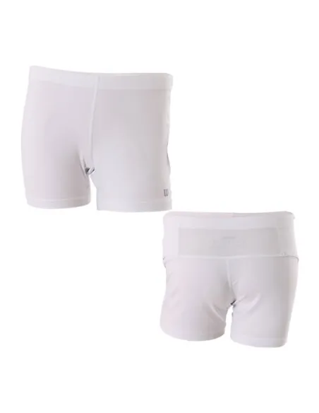Pantaloncini a compressione Wilson bianchi Wra344400100md |WILSON |Abbigliamento da padel WILSON