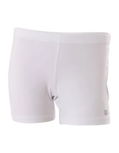 Pantaloncini a compressione Wilson bianchi Wra344400100md |WILSON |Abbigliamento da padel WILSON