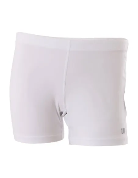 Wilson Compression Shorts White Wra344400100md |WILSON |WILSON padel clothing