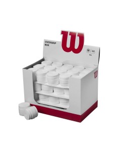 Box 60 Pcs Overgrip Wilson Pro Wr8438201001 White