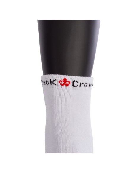 Calzini Black Crown Pro Cavigliere Bianco |BLACK CROWN |Abbigliamento da padel Calzini Black Crown Pro Cavigliere Bianco |BLACK CROWN |Abbigliamento da padel