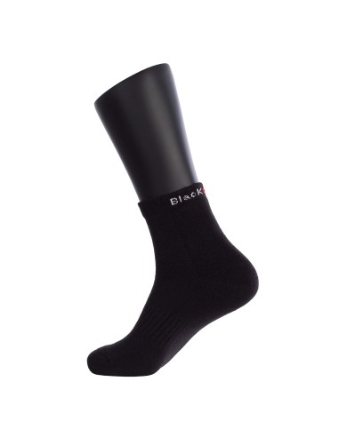 Calcetines Black Crown Pro Tobilleros Negro |BLACK CROWN |Ropa de pádel