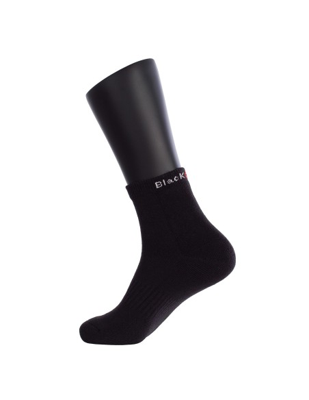 Calzini Black Crown Pro Alla Caviglia Nero |BLACK CROWN |Abbigliamento da padel Calzini Black Crown Pro Alla Caviglia Nero |BLACK CROWN |Abbigliamento da padel