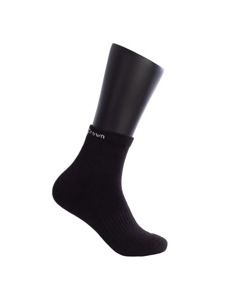 Calzini Black Crown Pro Alla Caviglia Nero |BLACK CROWN |Abbigliamento da padel Calzini Black Crown Pro Alla Caviglia Nero |BLACK CROWN |Abbigliamento da padel