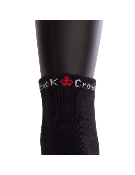 Calcetines Black Crown Pro Tobilleros Negro |BLACK CROWN |Ropa de pádel