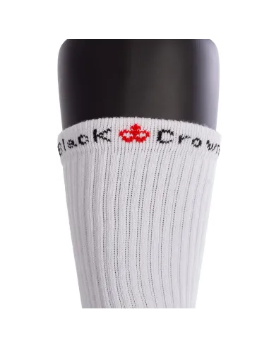 Pack 3 Calzini Black Crown Alti A000411 Bianchi |BLACK CROWN |Abbigliamento da padel