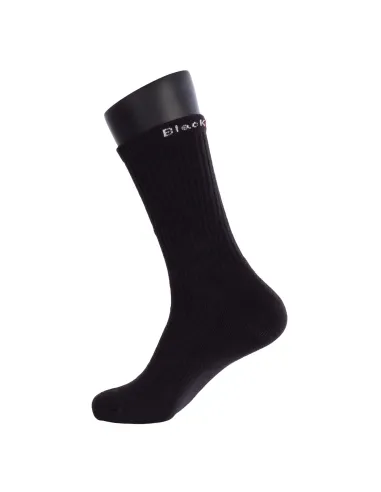 Pack 3 Meias Black Crown Altos Preto |BLACK CROWN |Roupa de padel