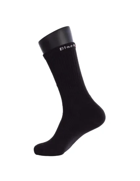 Pack 3 Meias Black Crown Altos Preto |BLACK CROWN |Roupa de padel Pack 3 Meias Black Crown Altos Preto |BLACK CROWN |Roupa de padel