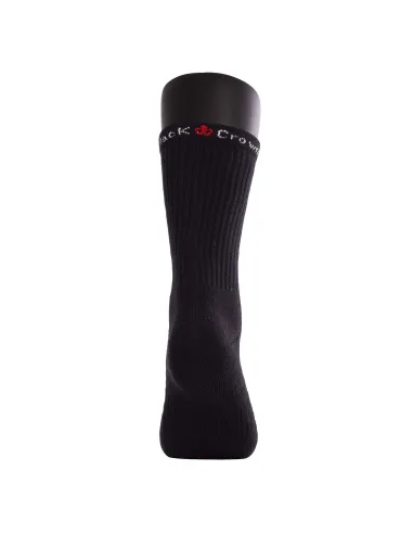 Pack 3 Calcetines Black Crown Altos Negro |BLACK CROWN |Ropa de pádel