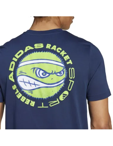 T-Shirt Adidas Racket |Adidas BM SportTech |Padel clothing