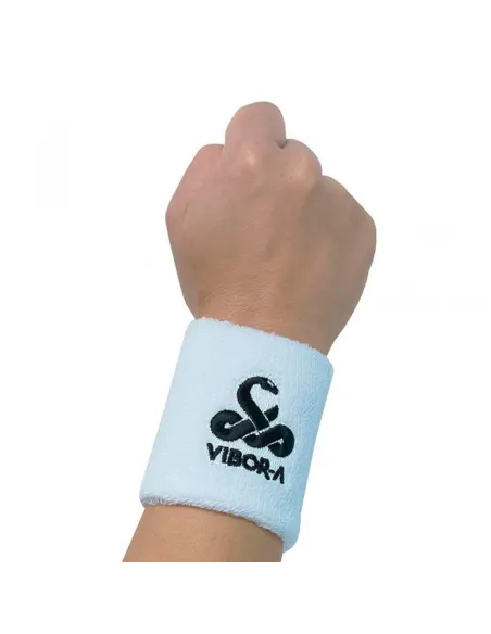 Pulseira Vibor-A Branca Logo Preto |VIBOR-A |Punhos