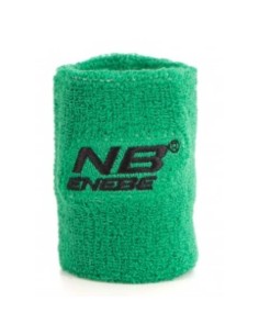 Polsino Enebe verde con logo nero