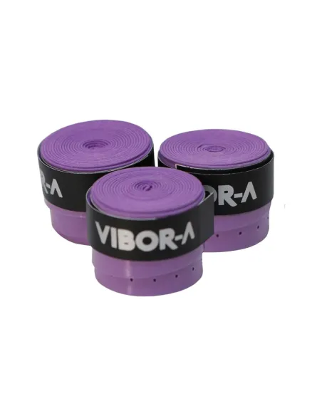 Confezione Da 3 Overgrip Vibor-A Microforato Viola |VIBOR-A |Overgrip