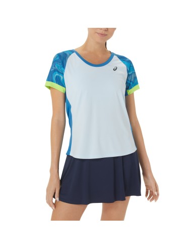 T-SHIRT DA DONNA Asics Court GRAPHIC PE 2042A258 |ASICS |Abbigliamento da padel ASICS