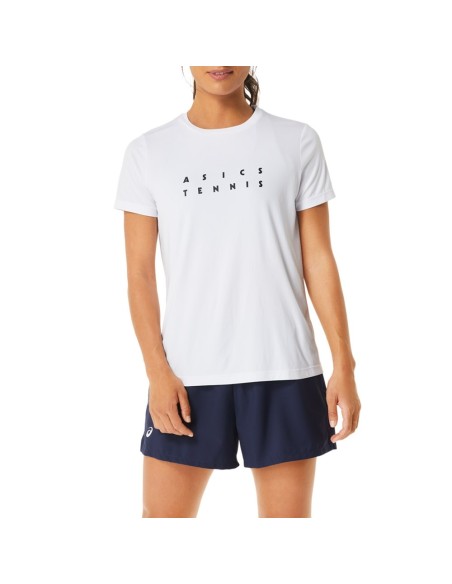 Camiseta Asics Women Court Graphic Tee Mujer |ASICS |Vêtements de padel ASICS Camiseta Asics Women Court Graphic Tee Mujer |ASICS |Vêtements de padel ASICS