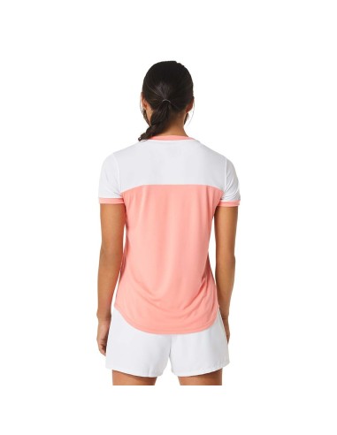 T-SHIRT DE MULHER Asics Court SS TOP 2042A262 |ASICS |Roupas de remo ASICS