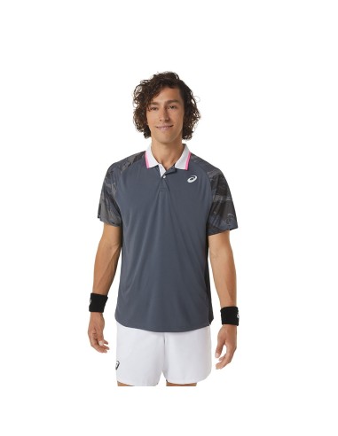 Polo Asics Court Graphic pour homme |ASICS |Vêtements de padel ASICS