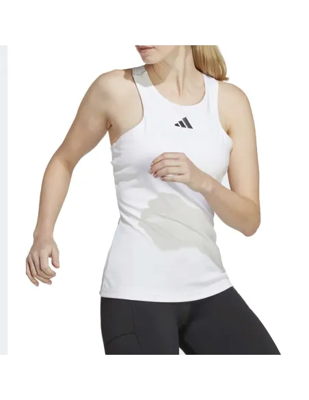 Camiseta Adidas Tirantes Y-Tank Mujer |ADIDAS |Ropa de pádel ADIDAS Camiseta Adidas Tirantes Y-Tank Mujer |ADIDAS |Ropa de pádel ADIDAS