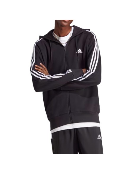 Sweatshirt Adidas 3S Ft Fz |ADIDAS |ADIDAS padel clothing