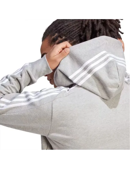 Felpa Adidas 3S Ft Fz |ADIDAS |Abbigliamento da padel ADIDAS