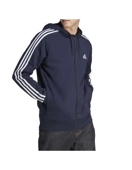 Sweat Adidas 3S Ft Fz |ADIDAS |Vêtements de padel ADIDAS