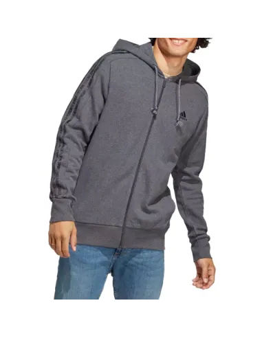 Felpa Adidas 3S Ft Fz |ADIDAS |Abbigliamento da padel ADIDAS